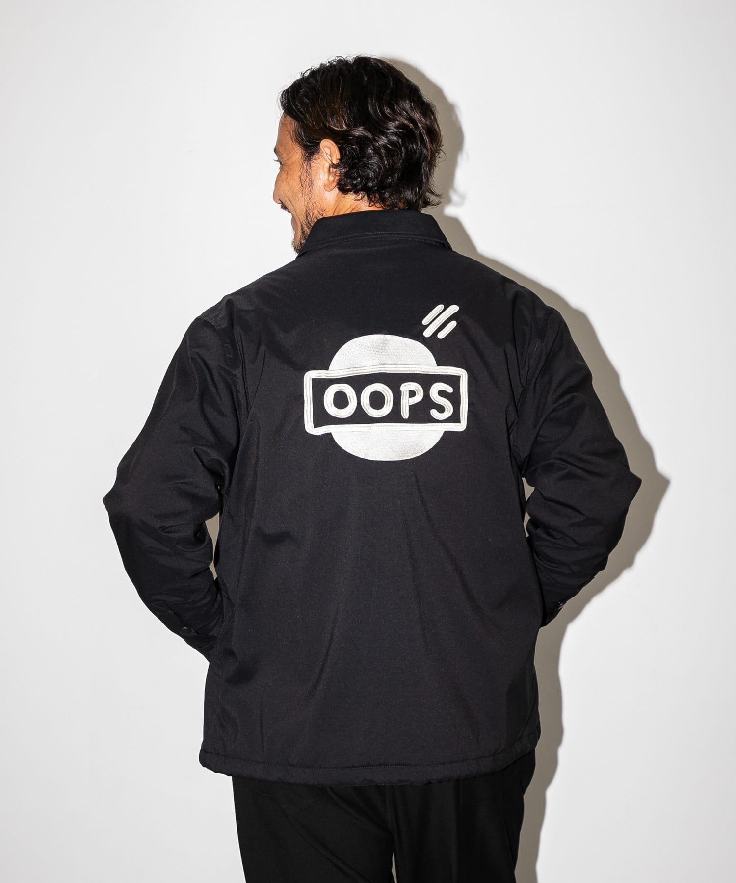 【サニーレーベル/Sonny Label / URBAN RESEARCH / MEN】のOOPS 裏フリースコーチジャケット インテリア・キッズ・メンズ・レディースファッション・服の通販 founy(ファニー) 　ファッション　Fashion　メンズファッション　MEN　アウトドア　Outdoor　コーティング　Coating　雑誌　Magazine　防寒　Cold Protection　リラックス　Relax　A/W・秋冬　Aw・Autumn/Winter・Fw・Fall-Winter　冬　Winter　2024年　2024　ゴルフ　Golf　2024-2025秋冬・A/W　Aw/Autumn/Winter/Fw/Fall/2024-2025　BLACK|ID: prp329100004284574 ipo3291000000030302364