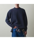 【ビューティ&ユース ユナイテッドアローズ/BEAUTY&YOUTH / UNITED ARROWS / MEN】のSteven Alan ハミルトンラムズウール モックネック ニット -LOOSE 人気、トレンドファッション・服の通販 founy(ファニー) ファッション Fashion メンズファッション MEN フィット Fit ベーシック Basic モックネック Mock Neck ルーズ Loose thumbnail NAVY|ID: prp329100004284656 ipo3291000000030051823