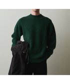 【ビューティ&ユース ユナイテッドアローズ/BEAUTY&YOUTH / UNITED ARROWS / MEN】のSteven Alan ハミルトンラムズウール モックネック ニット -LOOSE DK.GREEN|ID: prp329100004284656 ipo3291000000030261328