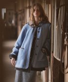 【フリークスストア/FREAK'S STORE】のミニベルトブークレジャケット 24AW 人気、トレンドファッション・服の通販 founy(ファニー) ファッション Fashion レディースファッション WOMEN アウター Coat Outerwear ジャケット Jackets ベルト Belts 2024年 2024 2024-2025秋冬・A/W Aw/Autumn/Winter/Fw/Fall/2024-2025 A/W・秋冬 Aw・Autumn/Winter・Fw・Fall-Winter 冬 Winter スウェット Sweat フロント Front ベーシック Basic thumbnail サックスブルー|ID: prp329100004284977 ipo3291000000030057341