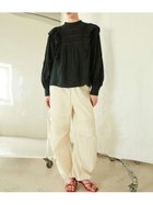 【リリーブラウン/Lily Brown】のオリジナルレース2WAYブラウス 人気、トレンドファッション・服の通販 founy(ファニー) ファッション Fashion レディースファッション WOMEN トップス・カットソー Tops/Tshirt シャツ/ブラウス Shirts/Blouses インド India オレンジ Orange セットアップ Set Up レース Race ロマンティック Romantic thumbnail BLK[009]|ID: prp329100004285279 ipo3291000000030110437