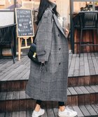 【ミニミニストア/miniministore】の中綿 チェスターコート レディース 韓国 人気、トレンドファッション・服の通販 founy(ファニー) ファッション Fashion レディースファッション WOMEN アウター Coat Outerwear コート Coats チェスターコート Top Coat スリーブ Sleeve チェスターコート Chester Coat チェック Check ミモレ Mimore ロング Long A/W・秋冬 Aw・Autumn/Winter・Fw・Fall-Winter ビジネス 仕事 通勤 Business thumbnail ダークグレー|ID: prp329100004287223 ipo3291000000030523599