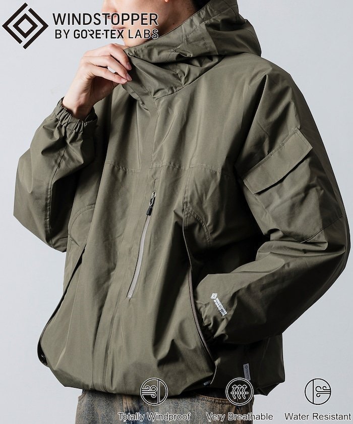 【その他のブランド/Other】のSP GORE-TEX WINDSTOPPER 中綿 SHELL PARKA 24AW インテリア・キッズ・メンズ・レディースファッション・服の通販 founy(ファニー) 　ファッション　Fashion　メンズファッション　MEN　2024年　2024　2024-2025秋冬・A/W　Aw/Autumn/Winter/Fw/Fall/2024-2025　冬　Winter　ジャケット　Jacket　スピンドル　Spindle　タフタ　Taffeta　フィット　Fit　フラップ　Flap　ボックス　Box　ポケット　Pocket　A/W・秋冬　Aw・Autumn/Winter・Fw・Fall-Winter　軽量　Lightweight　オリーブ|ID: prp329100004287423 ipo3291000000030301718