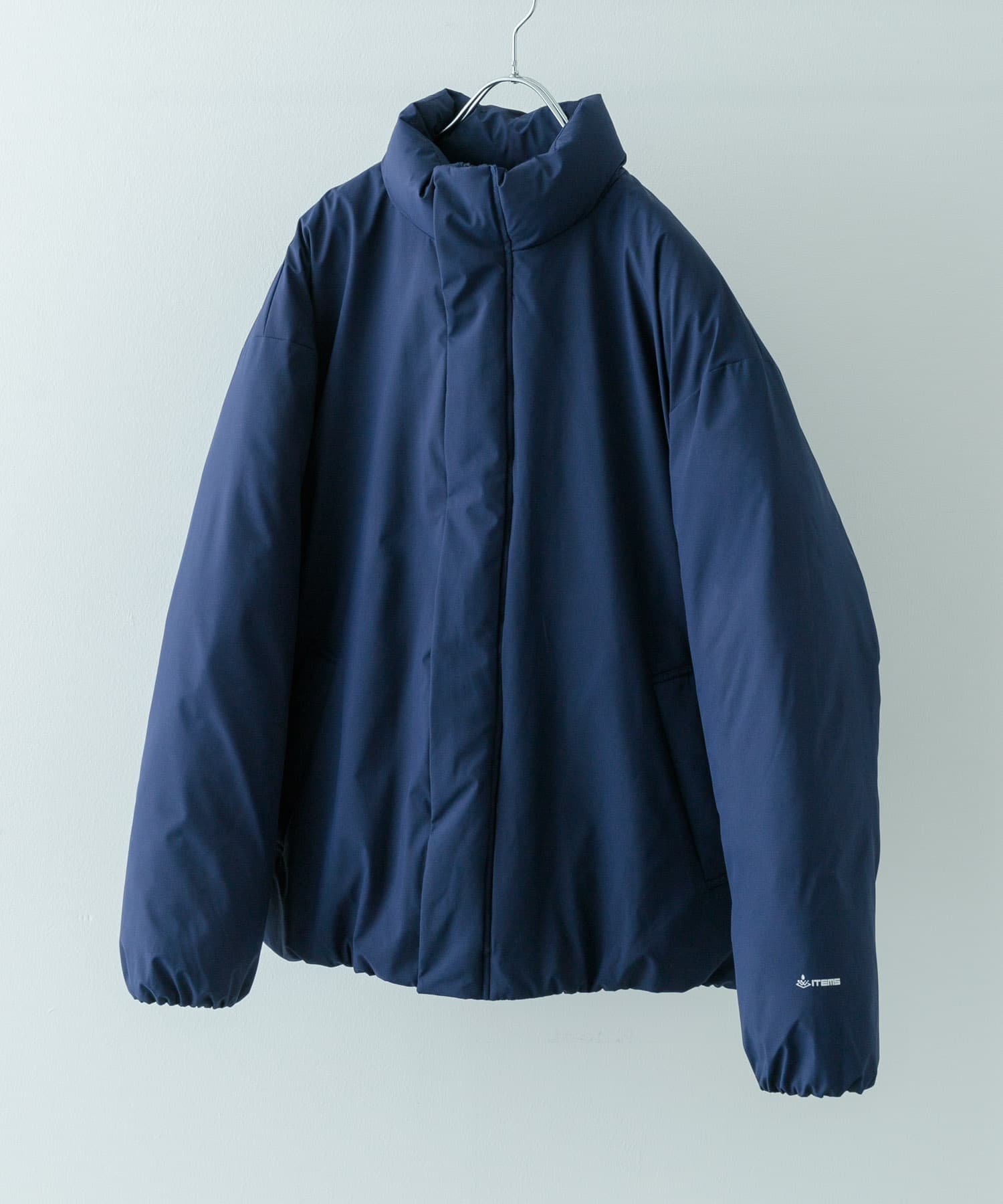 【アイテムズ アーバンリサーチ/ITEMS URBAN RESEARCH / MEN】のWATER PROOF PADDED JACKET インテリア・キッズ・メンズ・レディースファッション・服の通販 founy(ファニー) 　ファッション　Fashion　メンズファッション　MEN　2024年　2024　2024-2025秋冬・A/W　Aw/Autumn/Winter/Fw/Fall/2024-2025　冬　Winter　おすすめ　Recommend　シンプル　Simple　スタンド　Stand　ブルゾン　Blouson　A/W・秋冬　Aw・Autumn/Winter・Fw・Fall-Winter　NVY|ID: prp329100004287441 ipo3291000000030150326