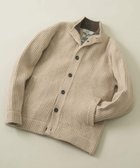 【アーバンリサーチ ロッソ/URBAN RESEARCH ROSSO / MEN】の『XLサイズあり』ハミルトンラムズウールスタンドカラーカーディガン BEIGE|ID: prp329100004287475 ipo3291000000030261459