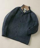 【アーバンリサーチ ロッソ/URBAN RESEARCH ROSSO / MEN】の『XLサイズあり』ハミルトンラムズウールスタンドカラーカーディガン NAVY|ID: prp329100004287475 ipo3291000000030261463