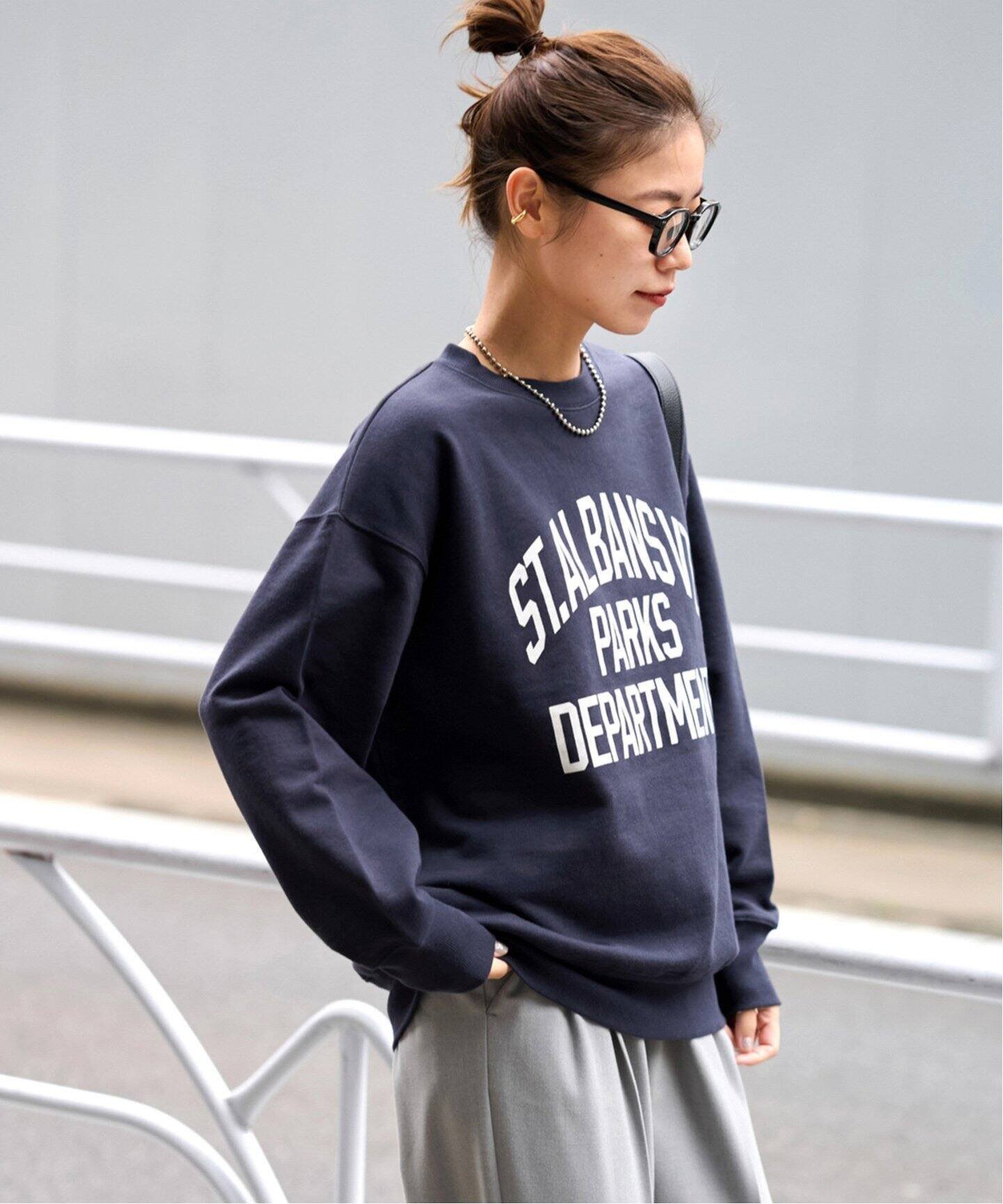 【ジャーナルスタンダード レリューム/JOURNAL STANDARD relume】のST.ALBANSロゴスウェット 人気、トレンドファッション・服の通販 founy(ファニー) 　ファッション　Fashion　レディースファッション　WOMEN　トップス・カットソー　Tops/Tshirt　パーカ　Sweats　スウェット　Sweat　2025年　2025　スウェット　Sweat　プリント　Print　春　Spring　 other-1|ID: prp329100004287549 ipo3291000000030045902