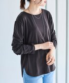 【ルクールブラン/le.coeur blanc】の《手洗い可能》ラウンドヘムカットソープルオーバー 人気、トレンドファッション・服の通販 founy(ファニー) ファッション Fashion レディースファッション WOMEN トップス・カットソー Tops/Tshirt プルオーバー Pullover カットソー Cut and Sewn おすすめ Recommend とろみ Thickness インナー Inner カーディガン Cardigan ラウンド Round ロング Long thumbnail D/グレー|ID: prp329100004287748 ipo3291000000030158809