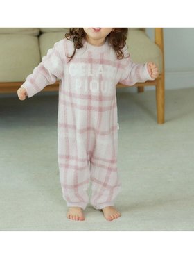 【ジェラート ピケ/gelato pique / KIDS】の【ONLINE限定】【BABY】チェック柄ロンパース 人気、トレンドファッション・服の通販 founy(ファニー) ファッション Fashion キッズファッション KIDS チェック Check ロンパース Rompers |ID:prp329100004288041