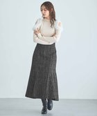 【イング/INGNI】のBackレースUPツイードマーメイドSK 人気、トレンドファッション・服の通販 founy(ファニー) ファッション Fashion レディースファッション WOMEN スカート Skirt A/W・秋冬 Aw・Autumn/Winter・Fw・Fall-Winter ダウン Down チェック Check ツイード Tweed フェミニン Feminine マーメイド Mermaid レース Race ロング Long thumbnail クロオフ/ツイード|ID: prp329100004288798 ipo3291000000029765965