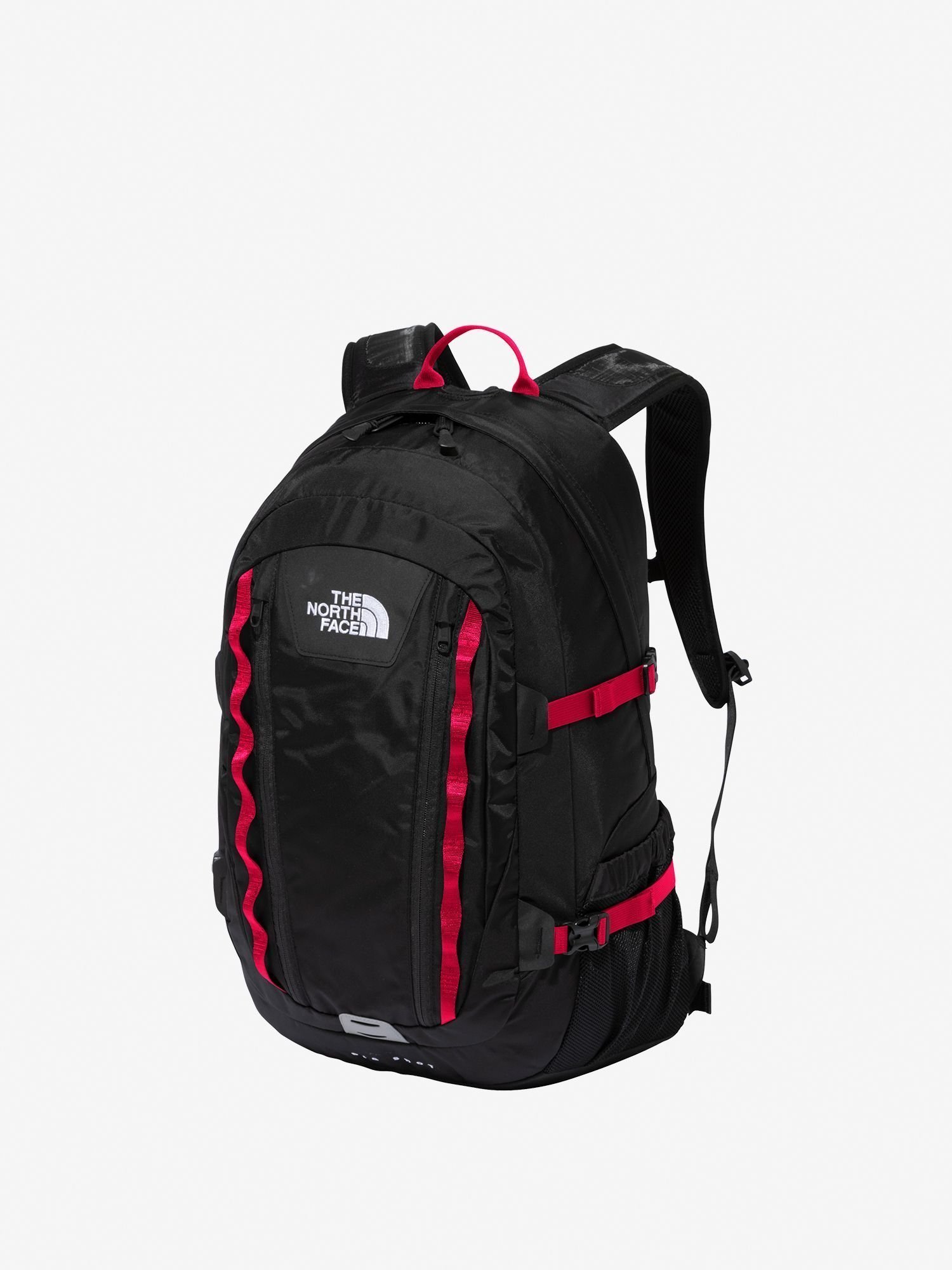 【ザ ノース フェイス/THE NORTH FACE】のビッグショット インテリア・キッズ・メンズ・レディースファッション・服の通販 founy(ファニー) 　ファッション　Fashion　レディースファッション　WOMEN　アウトドア　Outdoor　クラシカル　Classical　ショルダー　Shoulder　スリーブ　Sleeve　デイパック　Daypack　ビッグ　Big　ポケット　Pocket　メッシュ　Mesh　リュック　Ruck Sack　人気　Popularity　定番　Standard　TNFブラック×TNFレッド|ID: prp329100004290774 ipo3291000000031937858
