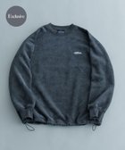 【アーバンリサーチ/URBAN RESEARCH / MEN】の『別注』THOUSAND MILE*UR ニットフリースクルーネックプルオーバー 人気、トレンドファッション・服の通販 founy(ファニー) ファッション Fashion メンズファッション MEN トップス・カットソー Tops/Tshirt/Men ニット Knit Tops 2024年 2024 2024-2025秋冬・A/W Aw/Autumn/Winter/Fw/Fall/2024-2025 A/W・秋冬 Aw・Autumn/Winter・Fw・Fall-Winter 冬 Winter シルバー Silver スマート Smart ダブル Double フェイス Face フォルム Form エレガント 上品 Elegant 別注 Special Order thumbnail CHARCOAL|ID: prp329100004290795 ipo3291000000030050600