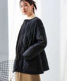 【ビーミングライフストアバイビームス/B:MING LIFE STORE by BEAMS】の中綿 キルティング ブルゾン(S~M) 24AW ミドル丈 軽い 暖かい 人気、トレンドファッション・服の通販 founy(ファニー) ファッション Fashion レディースファッション WOMEN アウター Coat Outerwear ブルゾン Blouson/Jackets 2024年 2024 2024-2025秋冬・A/W Aw/Autumn/Winter/Fw/Fall/2024-2025 おすすめ Recommend キルティング Quilting シンプル Simple スウェット Sweat ハーフ Half ブルゾン Blouson ポケット Pocket ミドル Middle ミリタリー Military リップ Lip ワーク Work thumbnail BLACK|ID: prp329100004291169 ipo3291000000030310570