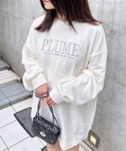 【イング/INGNI】のラメふくれ刺繍ロゴ裏毛チュニック 人気、トレンドファッション・服の通販 founy(ファニー) ファッション Fashion レディースファッション WOMEN トップス・カットソー Tops/Tshirt インナー Inner チュニック Tunic フロント Front メタリック Metallic thumbnail アイボリー|ID: prp329100004291575 ipo3291000000029778288