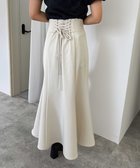 【イング/INGNI】のBackレースUPマーメイドSK 人気、トレンドファッション・服の通販 founy(ファニー) ファッション Fashion レディースファッション WOMEN スカート Skirt ギンガム Gingham サイドジップ Side Zip シンプル Simple チェック Check フロント Front マーメイド Mermaid レース Race ロング Long 無地 Plain Color thumbnail ライトベージュ|ID: prp329100004291700 ipo3291000000029778901