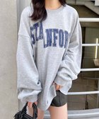 【イング/INGNI】のリメイクカレッジロゴ裏毛チュニック 人気、トレンドファッション・服の通販 founy(ファニー) ファッション Fashion レディースファッション WOMEN トップス・カットソー Tops/Tshirt おすすめ Recommend インナー Inner クール Cool スタイリッシュ Stylish チュニック Tunic ビッグ Big プリント Print リメイク Remake ヴィンテージ Vintage thumbnail グレー|ID: prp329100004291838 ipo3291000000029779554