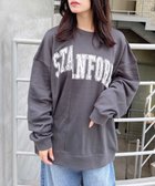 【イング/INGNI】のリメイクカレッジロゴ裏毛チュニック 人気、トレンドファッション・服の通販 founy(ファニー) ファッション Fashion レディースファッション WOMEN トップス・カットソー Tops/Tshirt おすすめ Recommend インナー Inner クール Cool スタイリッシュ Stylish チュニック Tunic ビッグ Big プリント Print リメイク Remake ヴィンテージ Vintage thumbnail チャコールグレー|ID: prp329100004291838 ipo3291000000029779555