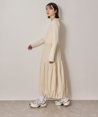 【ナージー/NERGY】のニットドッキングワンピース 人気、トレンドファッション・服の通販 founy(ファニー) ファッション Fashion レディースファッション WOMEN ワンピース Dress おすすめ Recommend クリスマス X'mas Christmas Xmas ティアード Tiered ティアードスカート Tiered Skirt トレンド Trend ドッキング Docking ドローコード Draw Cord バルーン Balloon フィット Fit フレア Flare エレガント 上品 Elegant 切替 Switching 洗える Washable thumbnail オフホワイト(15)|ID: prp329100004292029 ipo3291000000030430760