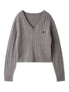 【スナイデル/SNIDEL】の【BEARPAW】ケーブルニットプルオーバー 人気、トレンドファッション・服の通販 founy(ファニー) ファッション Fashion レディースファッション WOMEN トップス・カットソー Tops/Tshirt ニット Knit Tops プルオーバー Pullover イエロー Yellow インナー Inner コラボ Collaboration コンパクト Compact ジャケット Jacket ボトム Bottom エレガント 上品 Elegant thumbnail GRY[006]|ID: prp329100004292146 ipo3291000000029780929