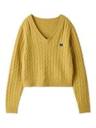 【スナイデル/SNIDEL】の【BEARPAW】ケーブルニットプルオーバー 人気、トレンドファッション・服の通販 founy(ファニー) ファッション Fashion レディースファッション WOMEN トップス・カットソー Tops/Tshirt ニット Knit Tops プルオーバー Pullover イエロー Yellow インナー Inner コラボ Collaboration コンパクト Compact ジャケット Jacket ボトム Bottom エレガント 上品 Elegant thumbnail YEL[032]|ID: prp329100004292146 ipo3291000000029780930