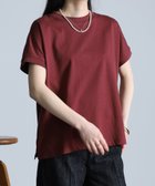 【ラナン/Ranan】の綿100%ひんやりUVカットプチハイネックカットソー 人気、トレンドファッション・服の通販 founy(ファニー) ファッション Fashion レディースファッション WOMEN トップス・カットソー Tops/Tshirt カットソー Cut and Sewn おすすめ Recommend スリット Slit スリーブ Sleeve デニム Denim ハイネック High Neck フラット Flat フレンチ French ベーシック Basic モックネック Mock Neck ラウンド Round 人気 Popularity 夏 Summer 長袖 Long Sleeve thumbnail ボルドー|ID: prp329100004292911 ipo3291000000029985750