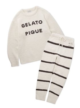 【ジェラートピケ オム/GELATO PIQUE HOMME / MEN】の【HOMME】パウダーロゴジャガードプルオーバー ロングパンツセット 人気、トレンドファッション・服の通販 founy(ファニー) ファッション Fashion メンズファッション MEN トップス・カットソー Tops/Tshirt/Men おすすめ Recommend ギフト プレゼント Gift Present セットアップ Set Up パウダー Powder プレーン Plane ボトム Bottom ボーダー Border ロング Long 冬 Winter |ID:prp329100004294518