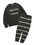 【ジェラートピケ オム/GELATO PIQUE HOMME / MEN】の【HOMME】パウダーロゴジャガードプルオーバー ロングパンツセット 人気、トレンドファッション・服の通販 founy(ファニー) ファッション Fashion メンズファッション MEN トップス・カットソー Tops/Tshirt/Men おすすめ Recommend ギフト プレゼント Gift Present セットアップ Set Up パウダー Powder プレーン Plane ボトム Bottom ボーダー Border ロング Long 冬 Winter thumbnail CGRY[007]|ID: prp329100004294518 ipo3291000000030067771