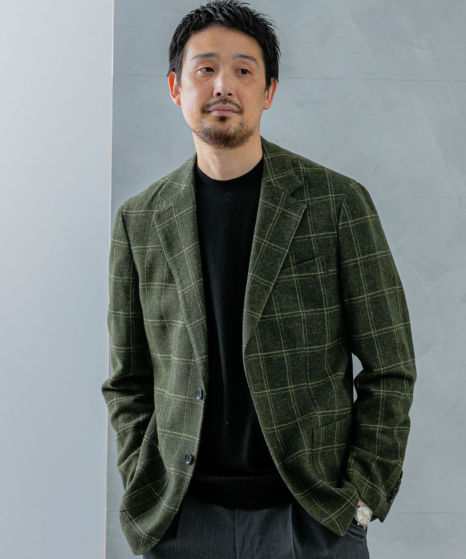 【アーバンリサーチ ドアーズ/URBAN RESEARCH DOORS / MEN】のLIFE STYLE TAILOR NOVALANツィードジャケット インテリア・キッズ・メンズ・レディースファッション・服の通販 founy(ファニー) 　ファッション　Fashion　メンズファッション　MEN　カットソー　Cut And Sew　ジャケット　Jacket　スラックス　Slacks　ツィード　Tweed　ツイード　Tweed　デニム　Denim　ドレス　Dress　ポロシャツ　Polo Shirt　A/W・秋冬　Aw・Autumn/Winter・Fw・Fall-Winter　冬　Winter　おすすめ　Recommend　2024年　2024　エレガント 上品　Elegant　ビジネス 仕事 通勤　Business　2024-2025秋冬・A/W　Aw/Autumn/Winter/Fw/Fall/2024-2025　GREEN|ID: prp329100004294612 ipo3291000000030302477