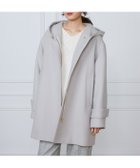 【イネド/INED】のメルトンフードコート 人気、トレンドファッション・服の通販 founy(ファニー) ファッション Fashion レディースファッション WOMEN アウター Coat Outerwear コート Coats インナー Inner シンプル Simple バランス Balance フロント Front ボトム Bottom ポケット Pocket thumbnail グレーベージュ|ID: prp329100004294629 ipo3291000000029792737