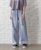 【グローバルワーク/GLOBAL WORK / KIDS】のGOODデニムワイドアソート/キッズ/147408 ブルーダメージブラスト83|ID: prp329100004294685 ipo3291000000033957494