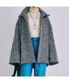 【アダム エ ロペ/ADAM ET ROPE'】の【WEB限定】スタンドカラーコクーンミドルコート 人気、トレンドファッション・服の通販 founy(ファニー) ファッション Fashion レディースファッション WOMEN アウター Coat Outerwear コート Coats カフス Cuffs スタンド Stand ツィード Tweed ツイード Tweed トレンド Trend フロント Front ヘリンボーン Herringbone ボトム Bottom ポケット Pocket ミドル Middle ワイド Wide A/W・秋冬 Aw・Autumn/Winter・Fw・Fall-Winter 2025年 2025 thumbnail ブラック系(02)|ID: prp329100004294717 ipo3291000000030045987