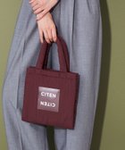 【シテン/CITEN】のCITEN パデッド クリア ロゴ トート S 人気、トレンドファッション・服の通販 founy(ファニー) ファッション Fashion レディースファッション Fashion for Women バッグ Bags スクエア Square, Square Shape フィット Fit, Slim Fit プリント Print, Printed Pattern ポケット Pocket, Pocket Detail レギュラー Regular, Standard Fit thumbnail WINE|ID: prp329100004294746 ipo3291000000033601054