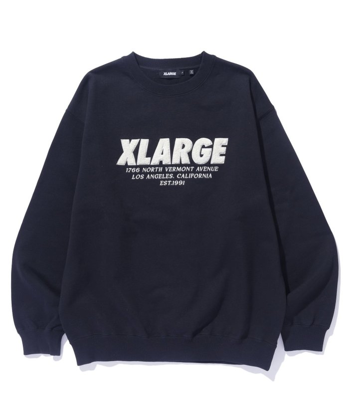 【エクストララージ/XLARGE / MEN】のCHENILLE LOGO CREWNECK SWEATSHIRT インテリア・キッズ・メンズ・レディースファッション・服の通販 founy(ファニー) https://founy.com/ ファッション Fashion メンズファッション MEN トップス・カットソー Tops/Tshirt/Men パーカ Sweats シャツ Shirts グラフィック Graphic シンプル Simple スウェット Sweat フロント Front 定番 Standard |ID: prp329100004295939 ipo3291000000029929743