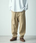 【その他のブランド/Other】のワイドシルエット カーブパンツ テーパードシルエット 【限定展開】 24AW ベージュ|ID: prp329100004296093 ipo3291000000030111107