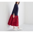 【リズム/R-ISM】のカットコンビタフタワンピース 人気、トレンドファッション・服の通販 founy(ファニー) ファッション Fashion レディースファッション WOMEN ワンピース Dress イタリア Italy 春 Spring 洗える Washable カットソー Cut And Sew カーディガン Cardigan コンパクト Compact コンビ Combination サンダル Sandals ジャケット Jacket ジャージ Jersey ジャージー Jersey ジョーゼット Georgette スニーカー Sneakers タフタ Taffeta チェック Check ドッキング Docking ドレス Dress フォルム Form フランス France 無地 Plain Color ロング Long 冬 Winter ホリデーシーズン Holiday ビジネス 仕事 通勤 Business thumbnail ダークブルー|ID: prp329100004296153 ipo3291000000030444007