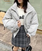 【イング/INGNI】のINGNI/ショート丈モンスターパフィブルゾン 人気、トレンドファッション・服の通販 founy(ファニー) ファッション Fashion レディースファッション WOMEN アウター Coat Outerwear ブルゾン Blouson/Jackets コンパクト Compact ショート Short ジップ Zip スマホ Smartphone ドローコード Draw Cord フォルム Form ベーシック Basic ポケット Pocket マフラー Scarf 冬 Winter thumbnail ライトグレー|ID: prp329100004301403 ipo3291000000029993470