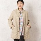 【ミゼール/MISSEL】のダイヤ柄 中綿キルティング コート 人気、トレンドファッション・服の通販 founy(ファニー) ファッション Fashion レディースファッション WOMEN アウター Coat Outerwear コート Coats キルティング Quilting キルト Quilt スタンド Stand スリット Slit タフタ Taffeta ドット Dot 人気 Popularity 定番 Standard thumbnail ベージュ|ID: prp329100004301412 ipo3291000000029819402