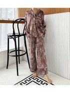 【スナイデル ホーム/SNIDEL HOME】のリブフリースロングパンツ 人気、トレンドファッション・服の通販 founy(ファニー) ファッション Fashion レディースファッション WOMEN パンツ Pants おすすめ Recommend ストレート Straight チャーム Charm フラワー Flower プリント Print リボン Ribbon ロング Long エレガント 上品 Elegant thumbnail BRW[058]|ID: prp329100004301682 ipo3291000000029914808