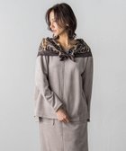 【ロートレ アモン/LAUTRE AMONT】の【WEB限定】スエードVネックストレッチカットソー≪セットアップ対応/洗濯機で洗える≫ 人気、トレンドファッション・服の通販 founy(ファニー) ファッション Fashion レディースファッション WOMEN トップス・カットソー Tops/Tshirt カットソー Cut and Sewn Vネック V-Neck クラシック Classic スエード Suede ストレッチ Stretch セットアップ Set Up デコルテ Decolletage 洗える Washable thumbnail グレージュ|ID: prp329100004301780 ipo3291000000029825408