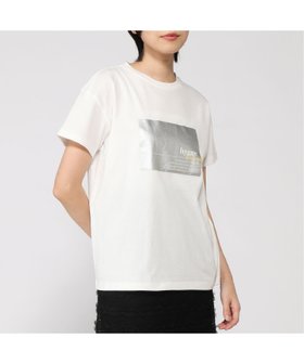 【ラナン/Ranan】のRANAN/ロゴプリントTシャツ 人気、トレンドファッション・服の通販 founy(ファニー) ファッション Fashion レディースファッション WOMEN トップス・カットソー Tops/Tshirt シャツ/ブラウス Shirts/Blouses ロング / Tシャツ T-Shirts シルバー Silver シンプル Simple トレンド Trend バランス Balance プリント Print ポケット Pocket 半袖 Short Sleeve |ID:prp329100004301824