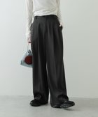 【センスオブプレイス/SENSE OF PLACE by URBAN RESEARCH】のルーズタックスラックス 人気、トレンドファッション・服の通販 founy(ファニー) ファッション Fashion レディースファッション WOMEN 2025年 2025 2025春夏・S/S Ss,Spring/Summer,2025 ビジネス 仕事 通勤 Business フォーマル Formal ルーズ Loose 夏 Summer S/S・春夏 Ss・Spring/Summer thumbnail CHARCOAL|ID: prp329100004302666 ipo3291000000030529641