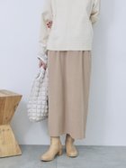 【サマンサモスモス/Samansa Mos2】の【吸湿発熱】カットコールタイトスカート 人気、トレンドファッション・服の通販 founy(ファニー) ファッション Fashion レディースファッション WOMEN スカート Skirt スリット Slit タイトスカート Tight Skirt エレガント 上品 Elegant thumbnail ベージュ|ID: prp329100004303198 ipo3291000000030155426