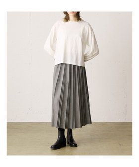 【マーコート/MARcourt】のMidiUmi プリーツスカート 人気、トレンドファッション・服の通販 founy(ファニー) ファッション Fashion レディースファッション WOMEN スカート Skirt プリーツスカート Pleated Skirts スタンダード Standard フレア Flare プリーツ Pleats ボックス Box ポケット Pocket ミックス Mix エレガント 上品 Elegant 無地 Plain Color |ID:prp329100004303240