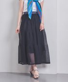 【その他のブランド/Other】のシアーニット ティアード スカート NAVY|ID: prp329100004303257 ipo3291000000029833665