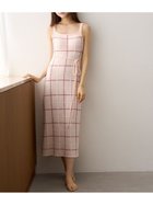 【スナイデル ホーム/SNIDEL HOME】のチェックノースリワンピース 人気、トレンドファッション・服の通販 founy(ファニー) ファッション Fashion レディースファッション WOMEN ワンピース Dress おすすめ Recommend カーディガン Cardigan コンパクト Compact ジャカード Jacquard チェック Check ツィード Tweed デコルテ Decolletage ノースリーブ No Sleeve フレア Flare ラップ Wrap ラベンダー Lavender thumbnail PNK[066]|ID: prp329100004303318 ipo3291000000029834213