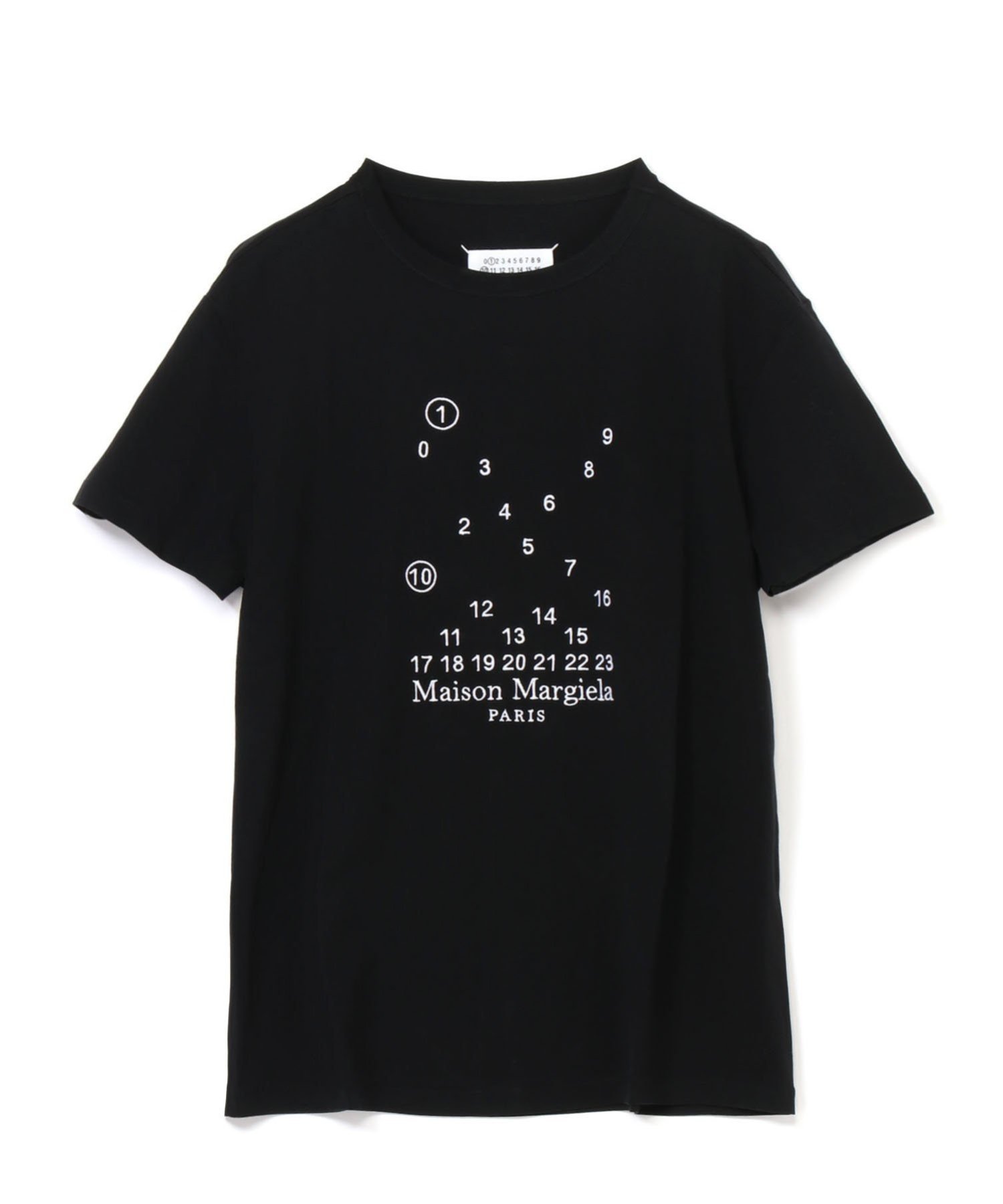 【メゾン マルジェラ/MAISON MARGIELA】のナンバリングロゴマココットンTシャツ 人気、トレンドファッション・服の通販 founy(ファニー) 　ファッション　Fashion　レディースファッション　WOMEN　トップス・カットソー　Tops/Tshirt　シャツ/ブラウス　Shirts/Blouses　ロング / Tシャツ　T-Shirts　インナー　Inner　ジャケット　Jacket　スタイリッシュ　Stylish　フロント　Front　ロング　Long　ワイド　Wide　吸水　Water Absorption　 other-1|ID: prp329100004303411 ipo3291000000029835722