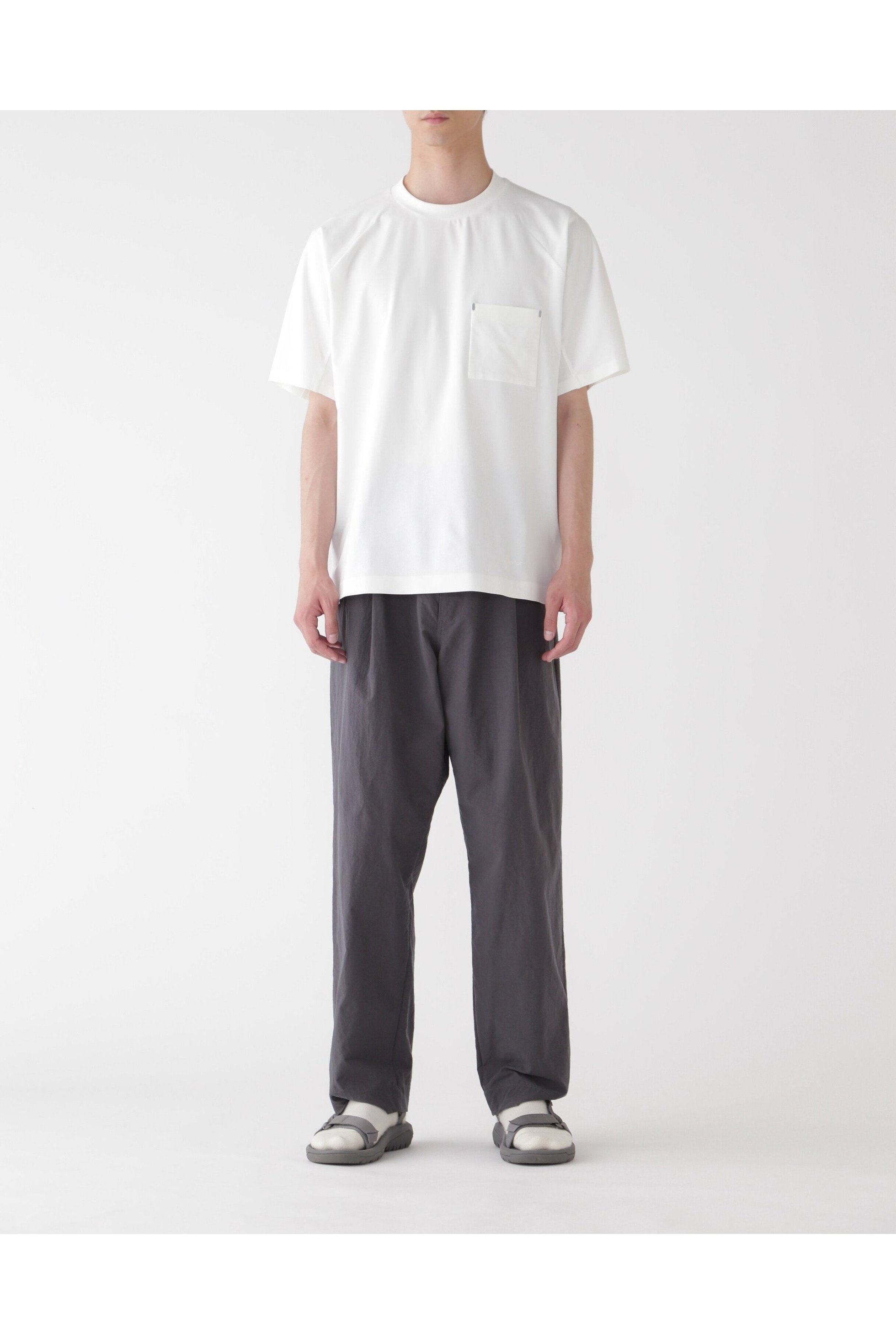 【アンドワンダー/and wander】のplain base SS T 人気、トレンドファッション・服の通販 founy(ファニー) 　ファッション　Fashion　レディースファッション　WOMEN　ストレッチ　Stretch　ビジネス 仕事 通勤　Business　 other-1|ID: prp329100004303560 ipo3291000000029884308