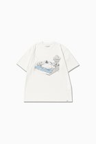 【アンドワンダー/and wander】のIn the mountain printed T white|ID: prp329100004303635 ipo3291000000029884211