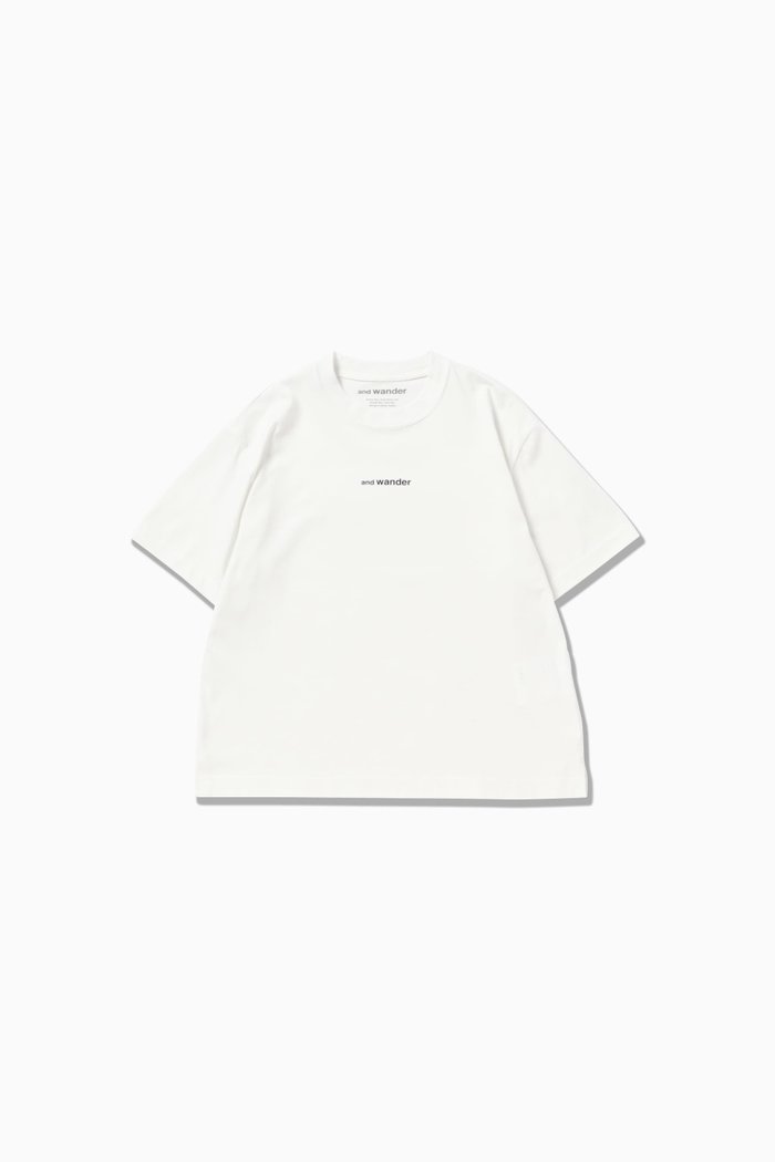 【アンドワンダー/and wander】のand wander simple logo T インテリア・キッズ・メンズ・レディースファッション・服の通販 founy(ファニー) https://founy.com/ ファッション Fashion レディースファッション WOMEN シンプル Simple |ID: prp329100004303638 ipo3291000000029884227