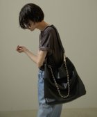 【サロン アダム エ ロペ/SALON adam et rope'】の【WEB限定】2WAYチェーンショルダー付きマルチトート3 人気、トレンドファッション・服の通販 founy(ファニー) ファッション Fashion レディースファッション WOMEN バッグ Bag おすすめ Recommend クラッチ Clutch ショルダー Shoulder チェーン Chain フィット Fit ポケット Pocket ポーチ Pouch マグネット Magnet ビジネス 仕事 通勤 Business 定番 Standard thumbnail ブラック(01)|ID: prp329100004303928 ipo3291000000030513412